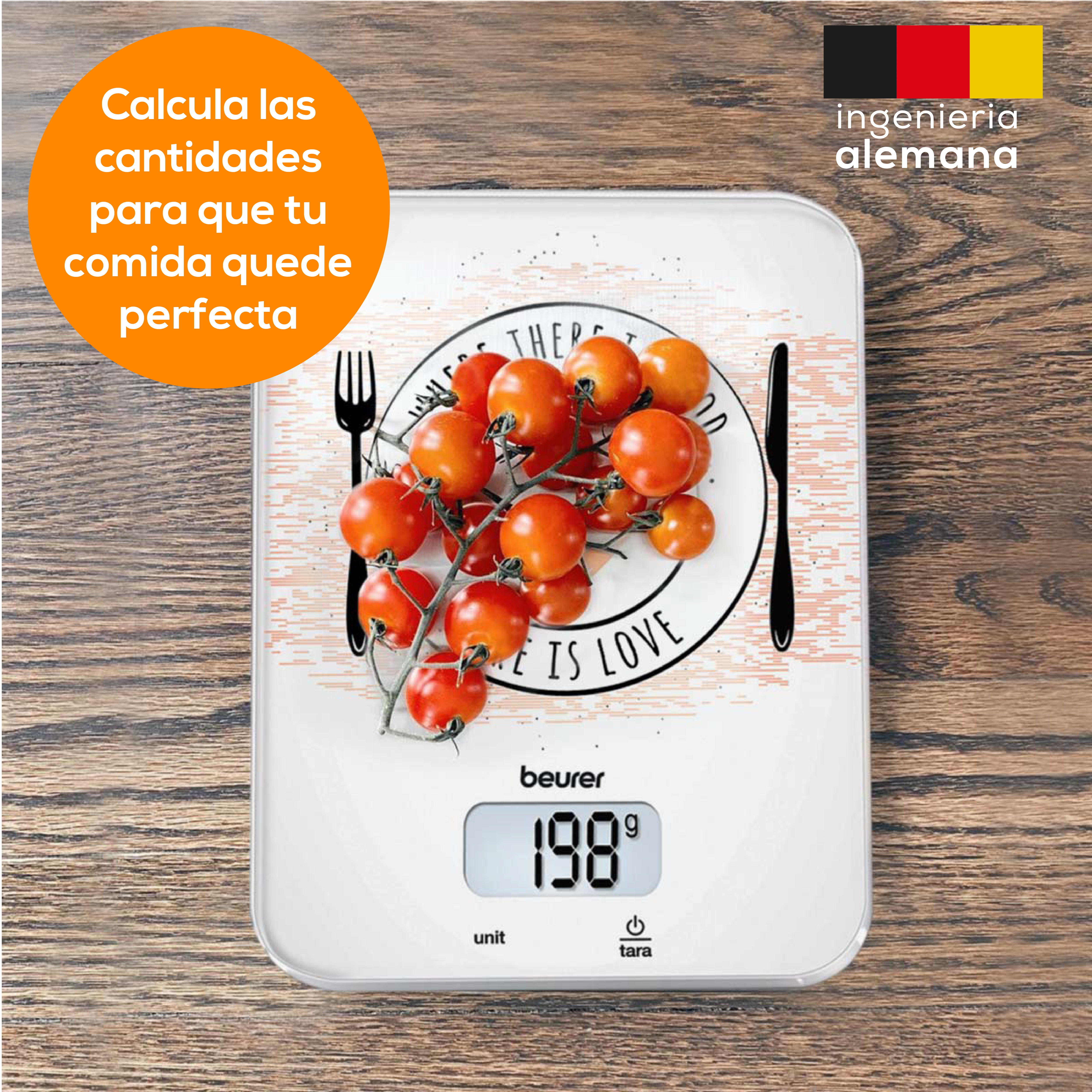 ⇒ Bascula cocina digital beurer ks-19 ▷ Precio. ▷ Comprar con